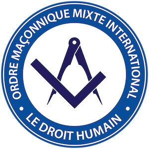 Logo LE DROIT HUMAIN INTERNATIONAL 300pc